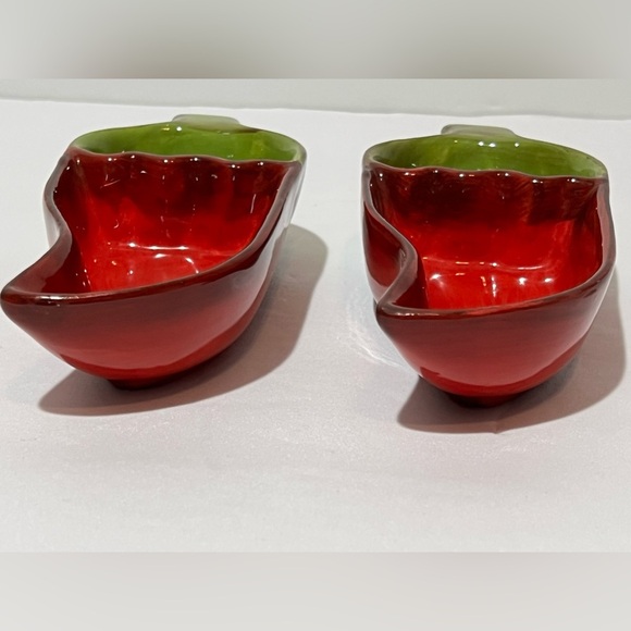 Pacific Island Creations Ceramic 2-Chili Pepper 1-Sombrero Hat Serving Dishes - Picture 14 of 16